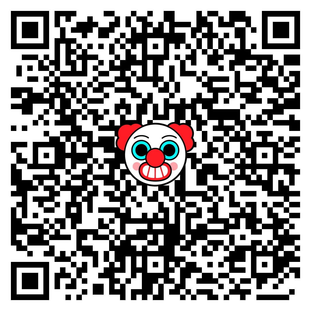 Clown Rozet QR kodu